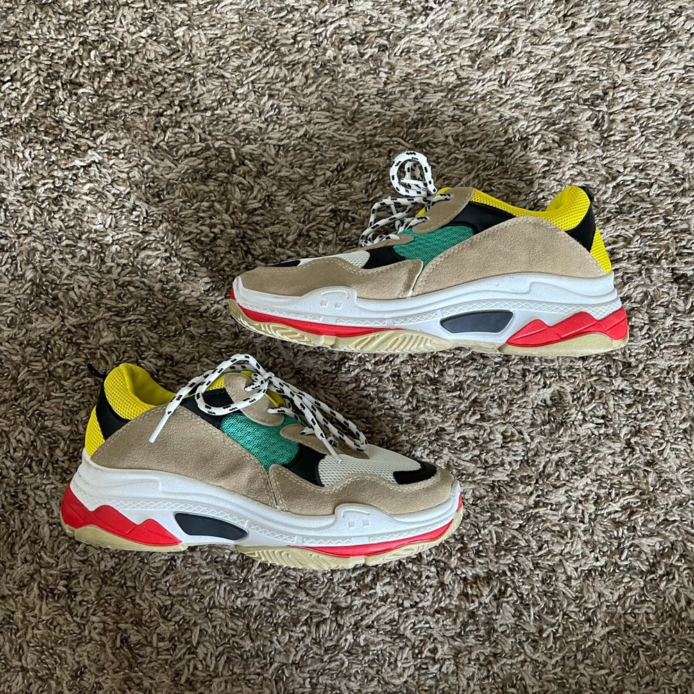 Forever 21 Multicolored Chunky Sneakers